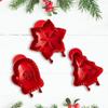 Christmas Hand Pie Molds Multifunctional Pocket Pie Molds Mini Dough Press Molds for Festivals Parties