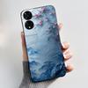 For TCL 50 5G T613K Case Cute Cat Cartoon Astronaut Black Silicone Soft Phone Cover for TCL 50 XE NxtPaper TCL50 50XE 5G Bumper