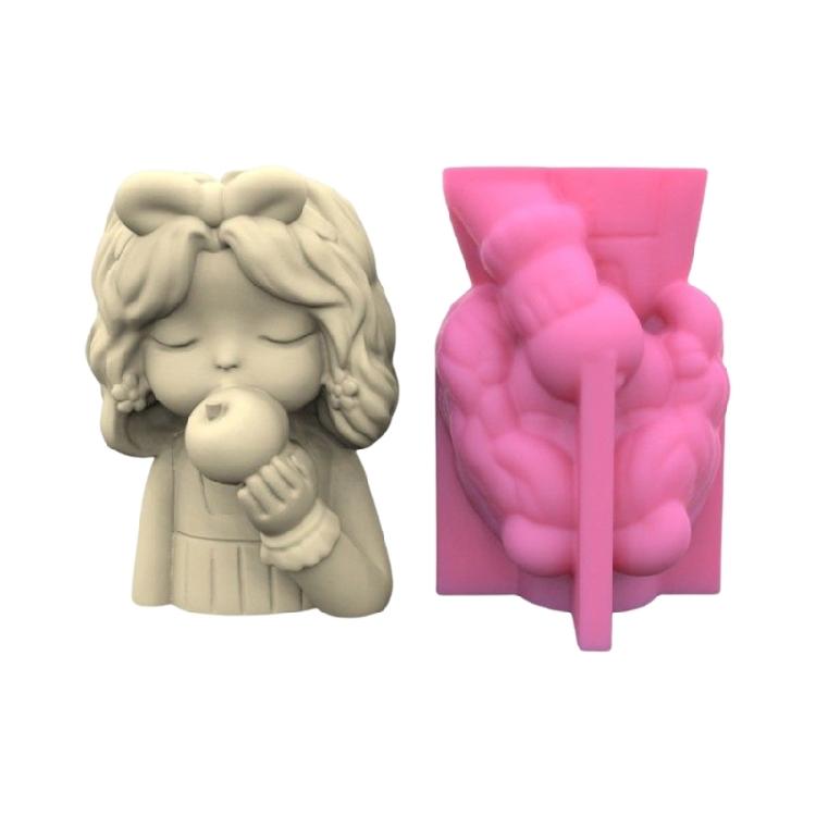 

Succulent Planter Silicone Mold Flower Pot Concrete Mold Cement Gypsum Mold DIY Flower Vase Epoxy Resin Casting Mold 1