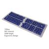 132 Key PBT Keyboard Keycaps OEM Height Secondary Injection Molding   Combination Matte Keycaps for Mechanical Keyboard