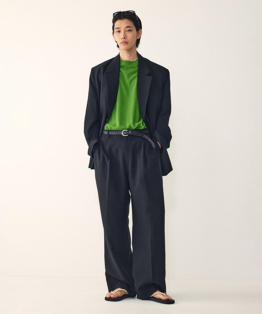 STUDIO TOMBOY [Men] Basic Oversized Slacks_Black 9156231182