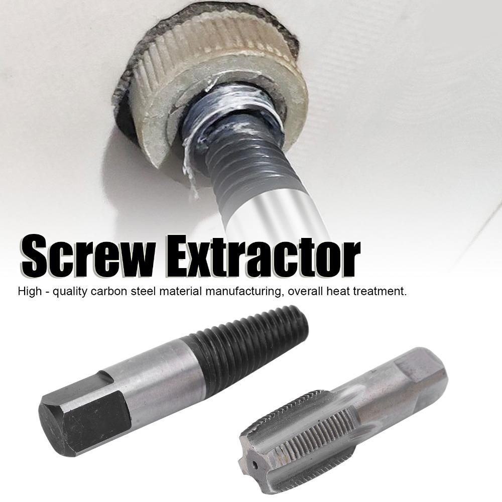 2pcs 3/4 Inch Size Broken Bolt Extractor Drill Bit Style Pipe Extractor Tool Water Pipe Repair