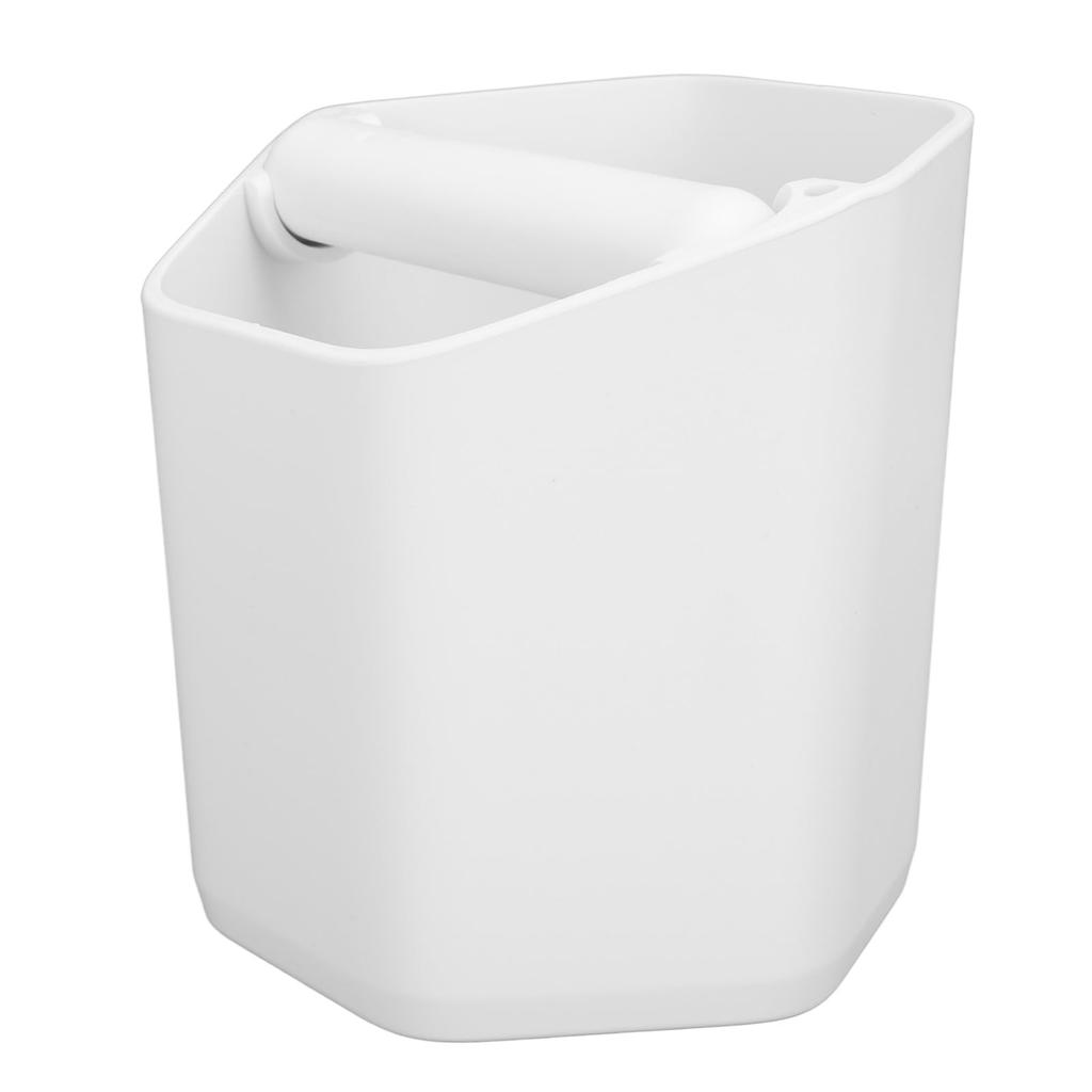 Coffee Knock Box, Easy To Clean, Efficient, Non-Slip, Durable, Compact (White)
