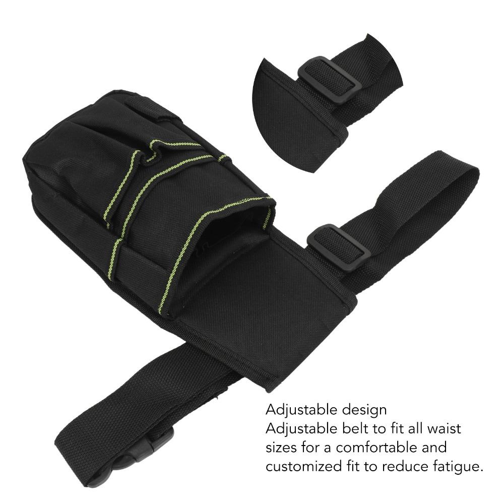 Oxford Cloth Tool Belt Pouch Multiple Pockets Tool Pouch Durable Waist Bag  Maintenance Work
