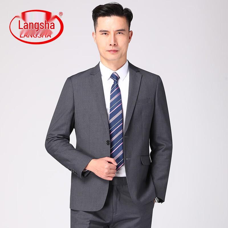 LangSha Men s 2-Piece Business Suit Set S