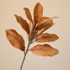 57cm Artificial Magnolia Leaf Branches Lifelike Simulated Green Plants  Outdoor Garden Decor