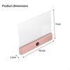 Rechargeable Reading Lamp 3 Color Modes Timer Function LED Book Light Dimmable Clear LED Panel Book Light Reading At Night