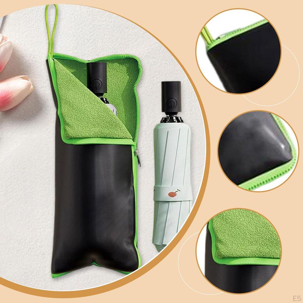 Compact Bag for Wet Umbrellas with Reusable Oxford Cloth Cover