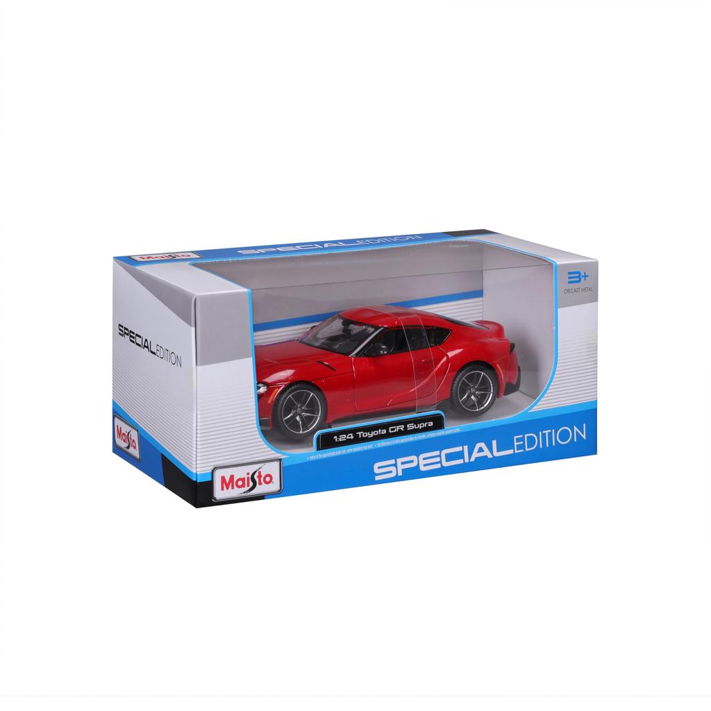 Maisto Scale Toyota Supra GR 2021 Red Finished Product MS32917R 1/24