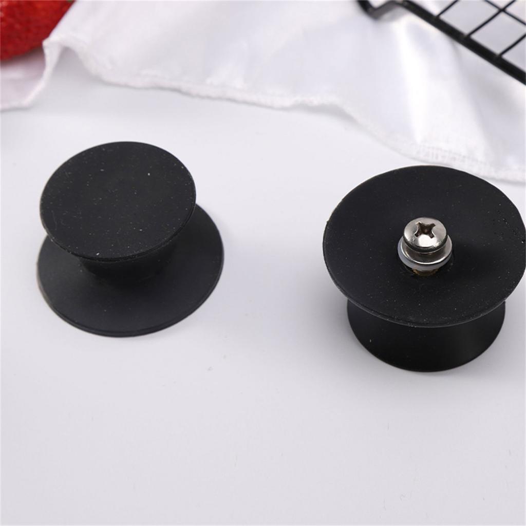 Zestaw 4 Trwałych Silikonowych Pokrywek na Patelnie Silikonowe Pokrywki na Garnki Gałka Wygodny Uchwyt Akcesoria Kuchenne dla Entuzjastów Gotowania