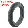 Solid Tyre 12 1/2x2 1/4(57-203) 12 Inch 12.5x2.125 850g