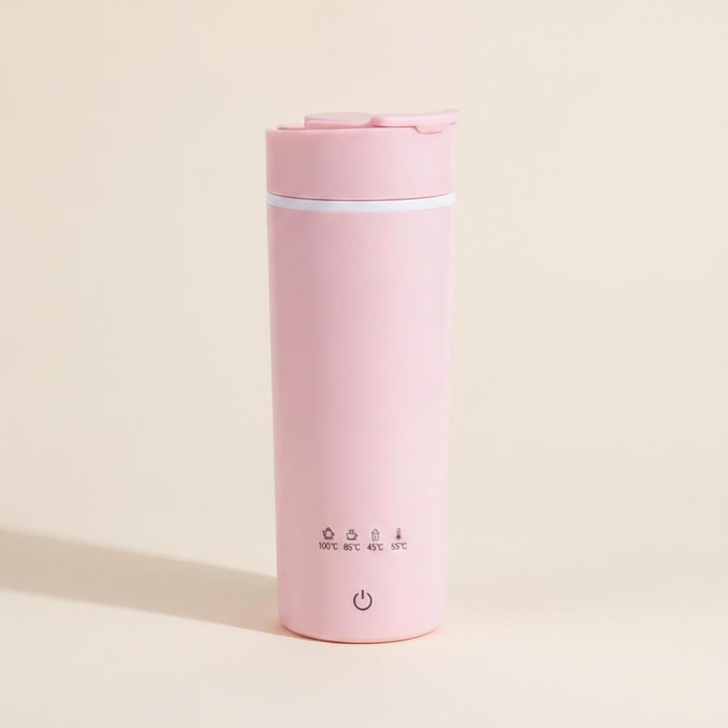 Portable Electric Heating Cup Auto Shutoff with Stainless Steel Liner Compact