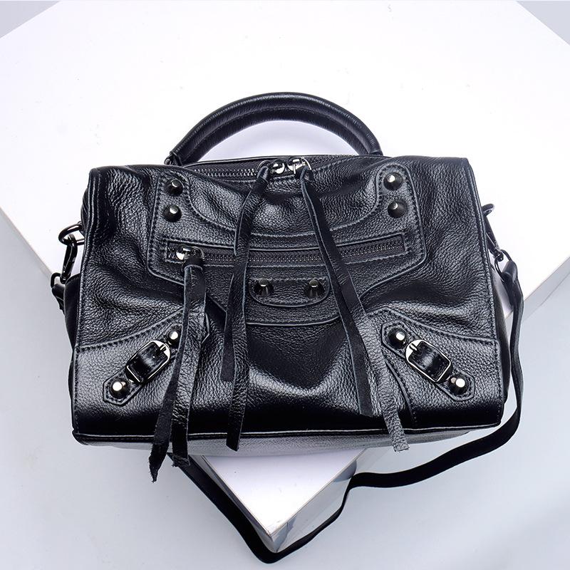 

Жіноча сумка з коров ячої шкіри першого шару, м яка сумка з натуральної шкіри, модна сумка через плече, сумка-месенджер для жінок