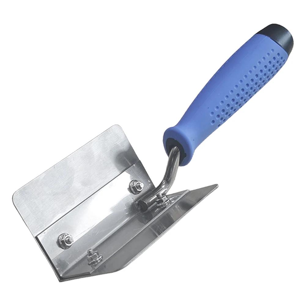 Stainless Steel Corner Drywall Tool with Soft Grip Handle Corner Finishing Tools Corner Knife for Smoothing and Shaping Corners