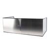 4 Sided Oil Splatter Guard Stainless Steel Heat Insulation Splashing Proof Screen for Kitchen