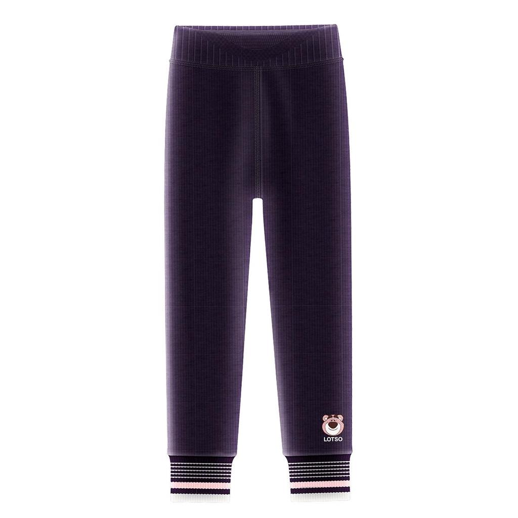 Disney Mädchen Fleecegefütterte Baumwoll-Leggings – Warme, Verschleißfeste, Modische Hosen für Herbst und Winter