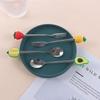 Cute Cake Dessert Ice Cream Kitchen Tool Coffeeware Teaspoon Stirring Spoon Fruit Fork Coffee Spoon