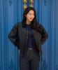 Kiimuir Vegan Leather Work Jacket_Black