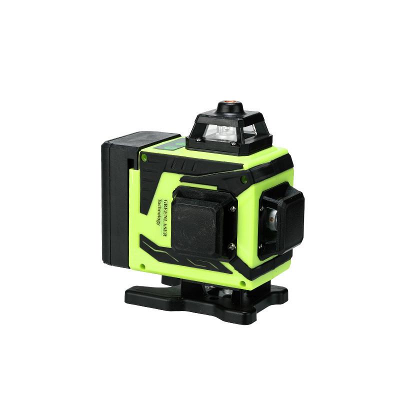 4D 8/12/16 Line Green Light Infrared Mini Laser Level  Automatic Leveling Level 360° Horizontal and Vertical Cross Measurement Tool New