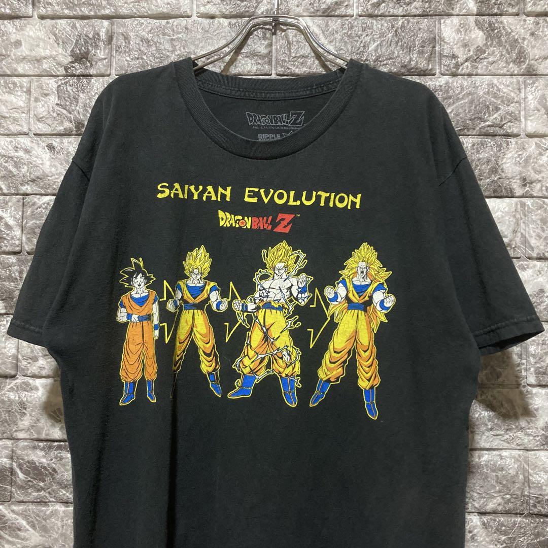 

[USED] Rare Dragon Ball Z T-shirt, size L, Super Saiyan Goku, black