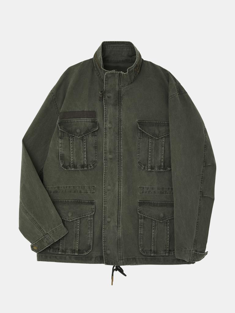 Ikalook Pigment Washed Field Jacket Djp117