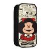 Creative M-Mafaldas Pencil Cases Cartoon Pencilcases Pen Box for Girls Boys Large Storage Bags Students School Zipper Stationery