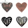 1Pc Reversible Change Color Sequins LOVE Letters Love Heart Sew on Patches for Clothes DIY Patch Applique Crafts