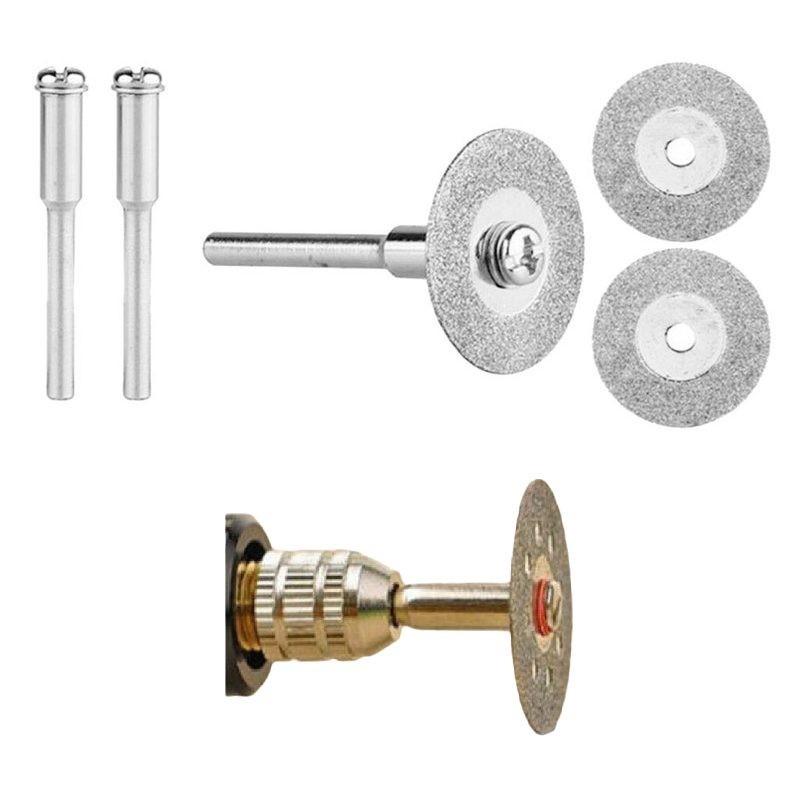 Hardened Diamond Grinding Discs 18mm 10pcs+2 Rods 18g 120 Hardness