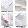 Household Closet Cabinet Storage Box Quilt Storage Box Organizing Box Drawer Storage Box Plastic Transparent Storage Box