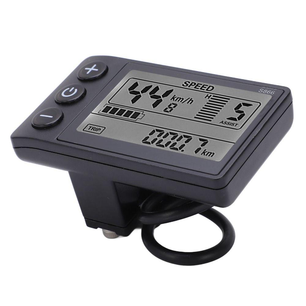 Water-impermeable Electric Bicycle LCD Display 5 Pin Control Panel  Electric Scooter