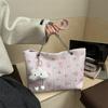 Niche design large capacity bucket bag spring new fashion trend chain oneshoulder crossbody women's bag