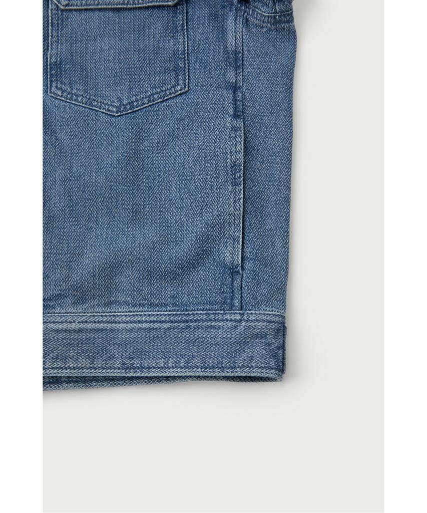 Iro Cassine Washed Denim Trucker Jacket Irjas26007Bux