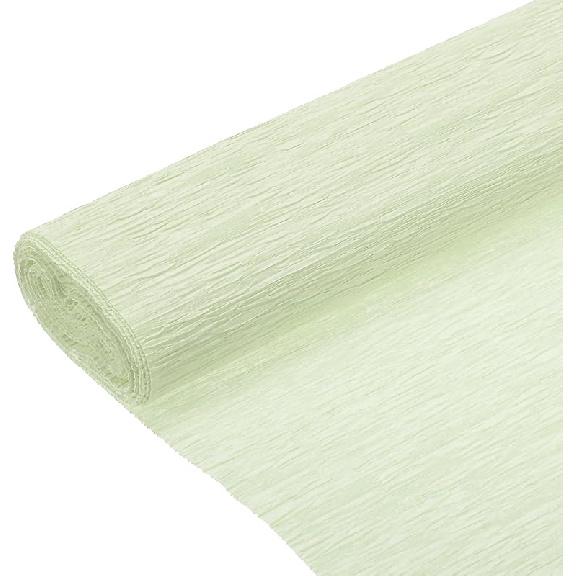 MECCANIXITY 6Pcs Crepe Paper Roll 8.2ft Long 9.84 Inch Wide for Wedding Ceremony Various Large Festivals Decoration, White