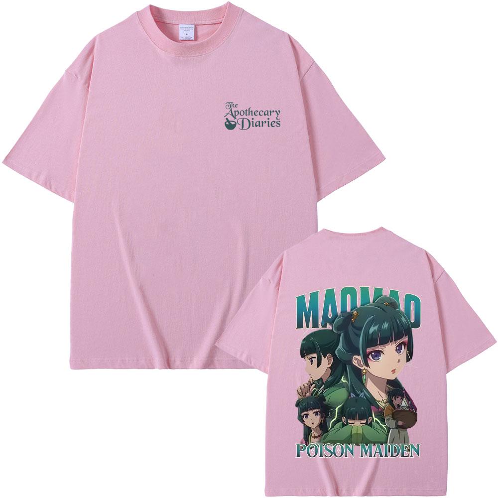 Anime The Apothecary Diaries Maomao Tshirt Men Women Clothing Cotton Casual Oversized Tshirt Male Fashion Vintage Short Sleeve