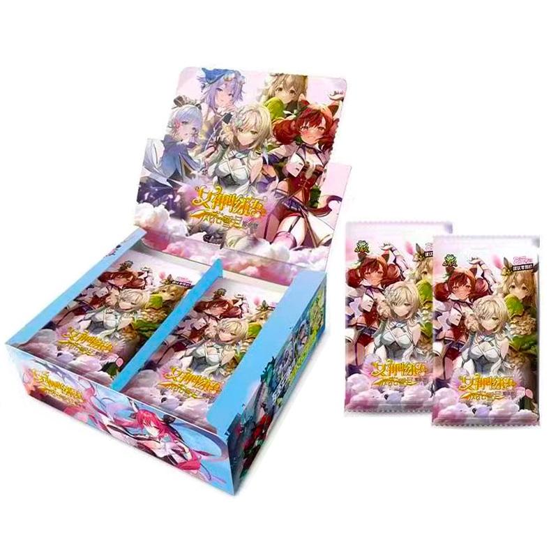 Goddess Story Cards NS-8 Booster Box Anime Girl Party Swimsuit Bikini Feast Collectible Board Game Cards Toys Gift