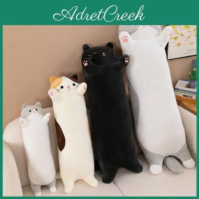 Plush Cat Pillow With Leghugging Design For Kids And Giftgiving