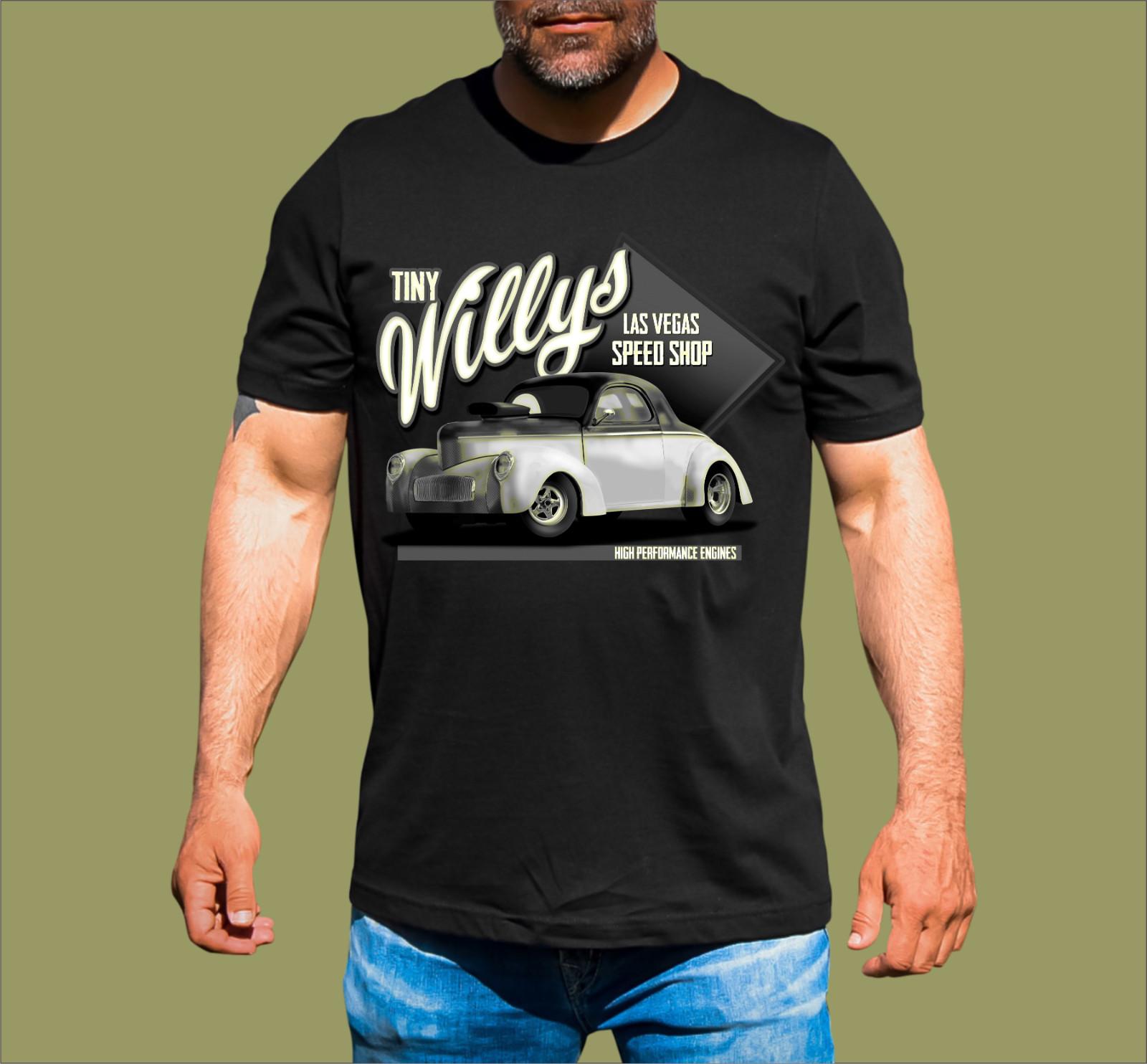 WILLYS SPEED SHOP T-SHIRT S