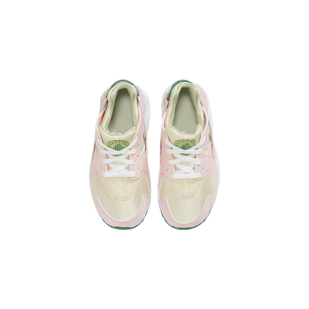 Nike Huarache Run SE Wallace Vintage Niedrige Laufschuhe für Kinder Rosa Grün Kinder im Alter von 3-7 Jahren DQ0518-600