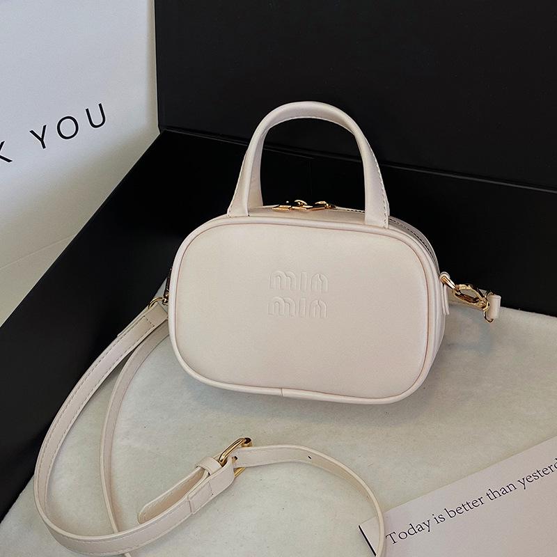 Retro Einfarbige Buchstaben Handtasche & Umhängetasche für Kinder - Vielseitiges Eltern-Kind-Münzfach