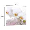 PANEL SZKLANY DO KUCHNI 65x60 Orchidea