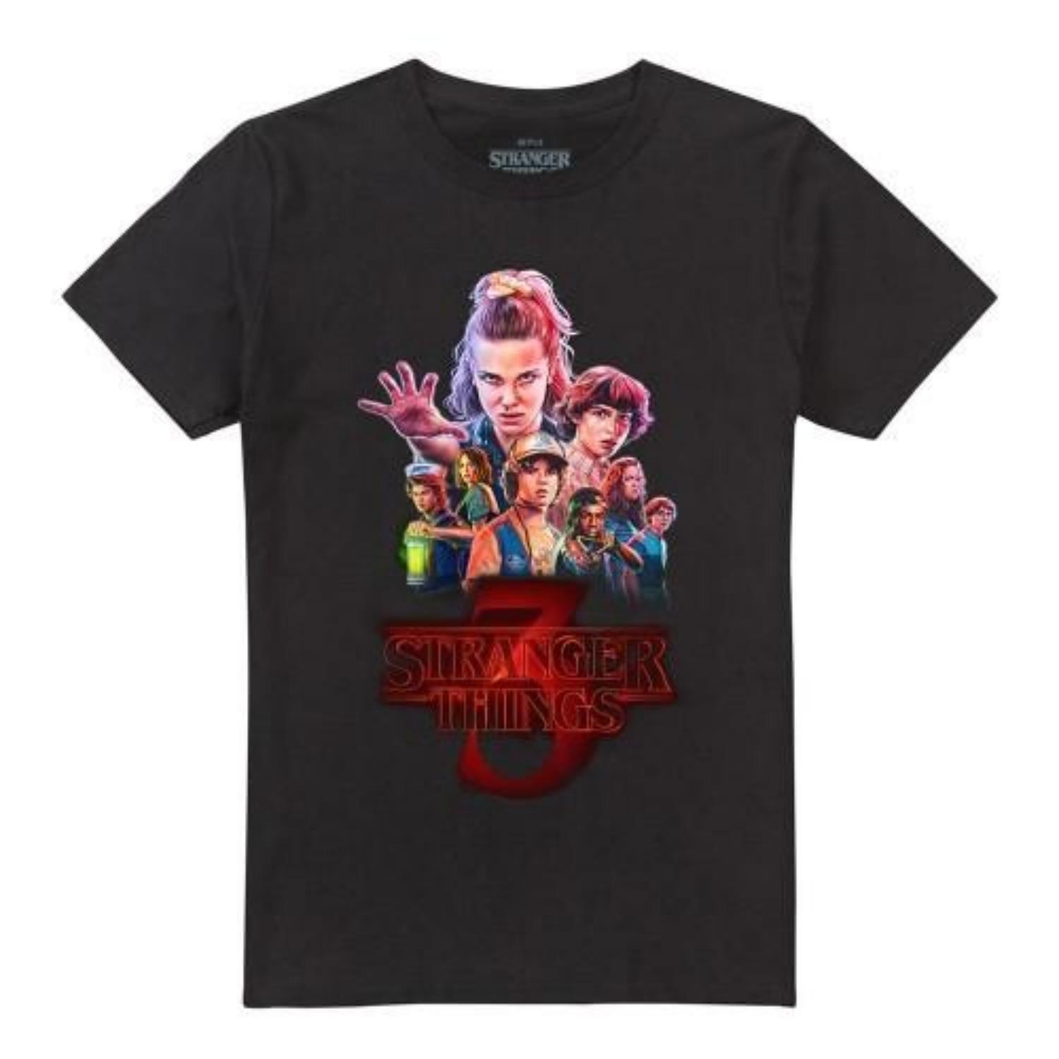 Stranger Things 3 Unisex Adult Poster T-Shirt S