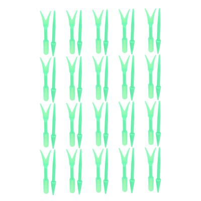 20Sets Small Seed Planter Strong Practicality Small Portable Comfortable To Use Seedling Remover for Vegetable