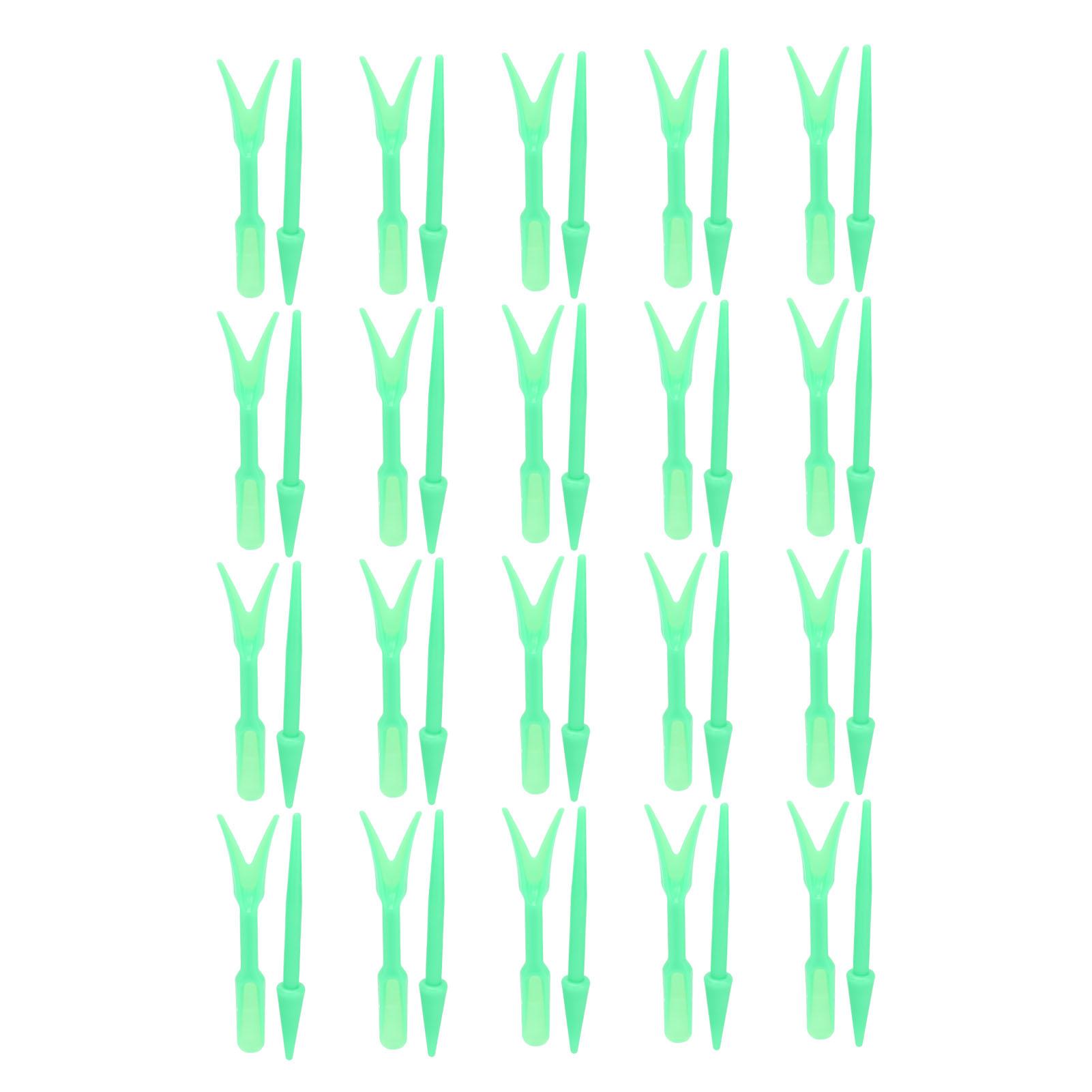 

20Sets Small Seed Planter Strong Practicality Small Portable Comfortable to Use Seedling Remover for Vegetable Planting