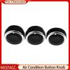 Car Air Conditioning AC Knob for Chevrolet Chevy Sail 2008 - 2014 Aluminum Alloy Heater Control Switch Button Knobs