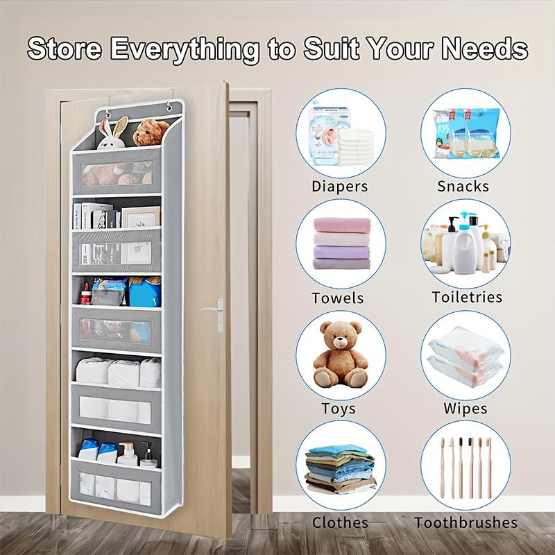 5Layered hanging storage box - Anti-tilt Large Capacity Suitable for Bedroom Bathroom Food storage room - The perfect gift for Halloween and