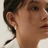 9x  No Piercing Required Earrings Creative Gold Plated Clip On Earrings No Pierced Comfort Fit For Women