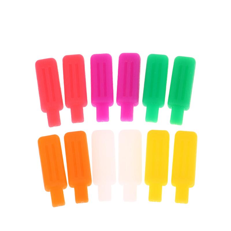 2 Pièces Saveur Fruit Mâcheurs d'Aligneurs Dentaires Dentaires Assiseurs de Gouttières Réutilisables Silicone Gouttière Invisible Outils de Soin d'Hygiène Buccale