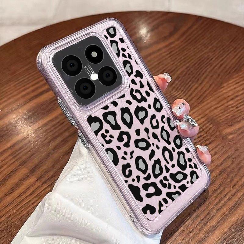 For Xiaomi 13T 11 Lite Redmi K70E Note 13 12 Pro 11 10 Poco X6 X5 Pro Shell Clear Zebra Stripe Shockproof Soft Silicone Case