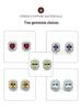 Square Sugar Series Luxury S925 Silver Needle Stud Earrings for Women