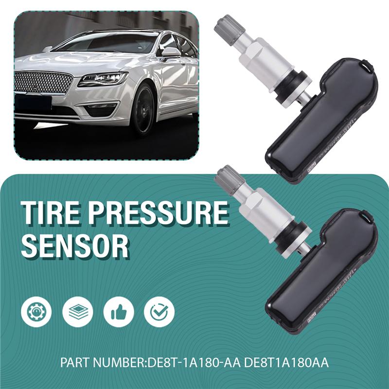 NEW-Tire Pressure Sensor Tire Pressure Monitor Sensor DE8T-1A180-AA TPMS Sensor For Ford Car TPMS Sensor 4PCS